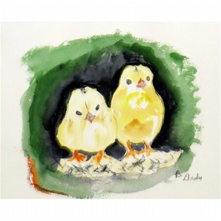 Betsy Drake Chicks Door Mat, Large DM448G